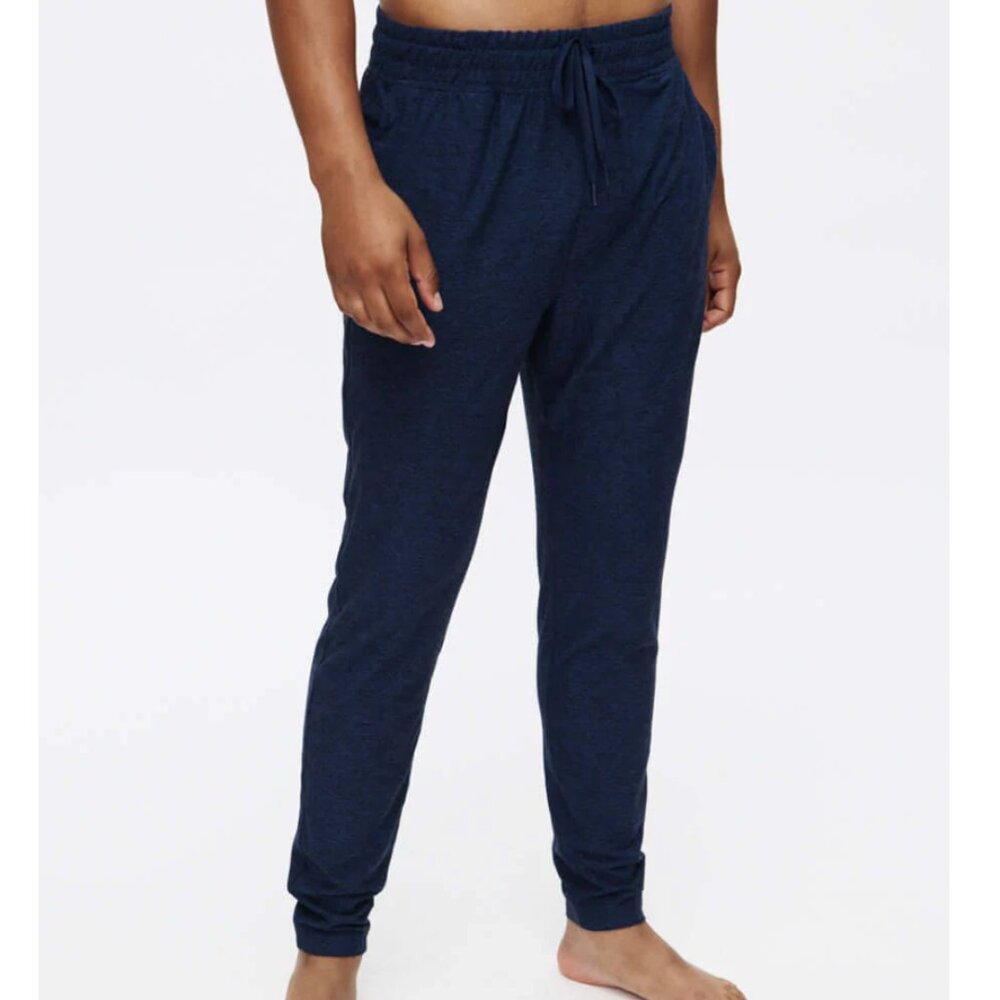 Outdoor Voices CloudKnit Slim Sweatpant in Navy